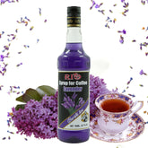 RIO Lavender Syrup For Coffee, Barista-Grade Lavender Coffee Syrup for Lattes & Macchiatos, Flavoring for Hot & Iced Drinks, Non-GMO, 700ml